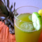 Pineapple Cucumber Agua Fresca