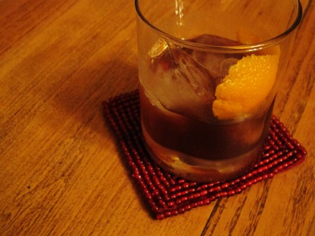 Autumn Old Fashioned Cocktail