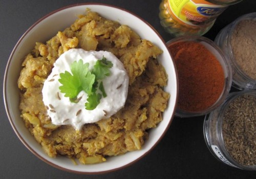 Gobi Aloo-Style Cauliflower Mash Gobi Aloo-Style Cauliflower Mash