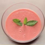 Chilled Strawberrry Soup With Mint Recipe