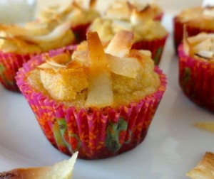 Gluten-Free Tropical Coconut Mini-Cupcakes Recipe Gluten-Free Tropical Coconut Mini-Cupcakes Recipe