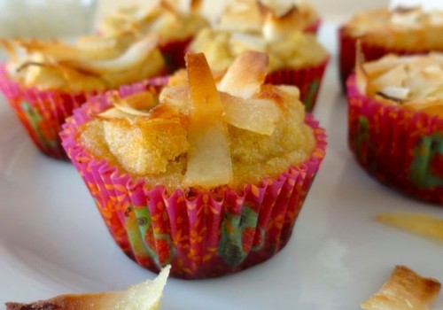 Gluten-Free Tropical Coconut Mini-Cupcakes Recipe