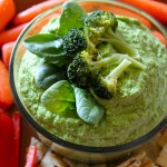 Creamy Raw Broccoli Spinach Dip