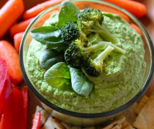 Creamy Raw Broccoli Spinach Dip Creamy Raw Broccoli Spinach Dip