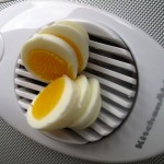 Choppin an Egg with an Egg Slicer
