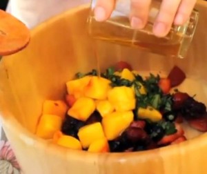 Summer Fruit Salad With Basil and Balsamic Recipe Summer Fruit Salad With Basil and Balsamic Recipe