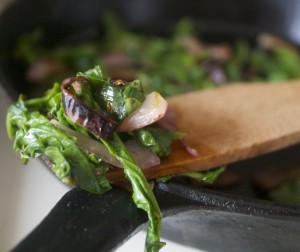 Simply Sautéed Lettuce & Caramelized Red Onion Simply Sautéed Lettuce & Caramelized Red Onion