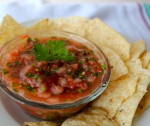 Simple Cilantro Lime Salsa Simple Cilantro Lime Salsa