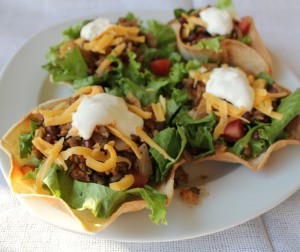 Vegetarian Taco Salad Vegetarian Taco Salad