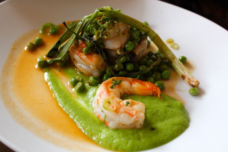 Tilia: Sophisticated Comfort in Minneapolis, Shrimp