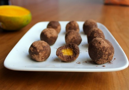Raw Mango Cacao Truffles