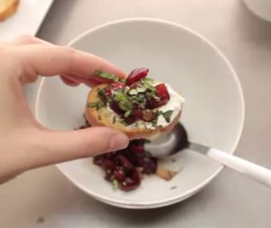 How to Make Bruschetta with Goat Cheese and Cherries How to Make Bruschetta with Goat Cheese and Cherries