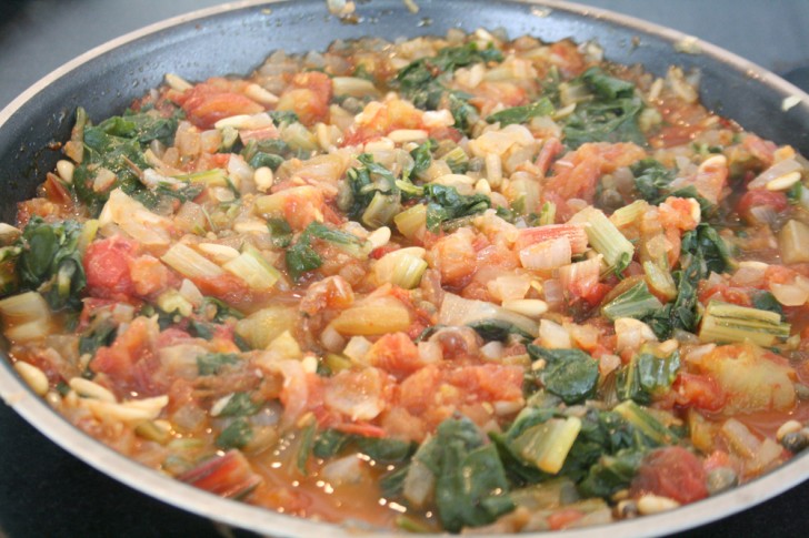Sicilian Summer Chard: The Final Dish Sicilian Summer Chard: The Final Dish
