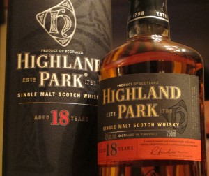 Highland Park 18 Single Malt Scotch Whisky Highland Park 18 Single Malt Scotch Whisky