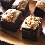 G-Free Triple Chocolate Peanut Butter Cake