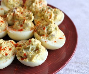 Olive Salad Deviled Eggs Olive Salad Deviled Eggs